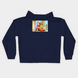 Intezar wait Kids Hoodie